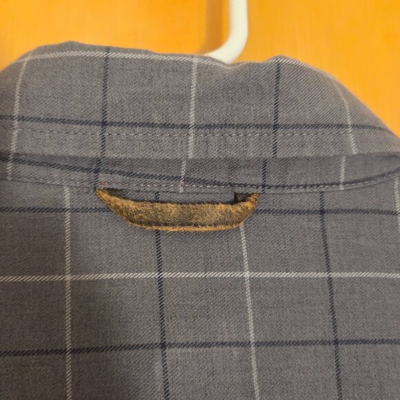 Braeval Mens Shirt Tiera Plaid Wool Blend Flannel Vented Gun Bird Hunt Size XXL - Picture 4 of 13